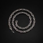 Men's Necklace Factory - Stainless Steel Hip-Hop Byzantine Imperial