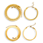 Women's Bracelet Factory - Elegant Snake Bone Stainless Steel Blade