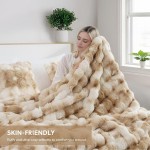 Throw Blanket Factory - Premium Bubble Faux Fur