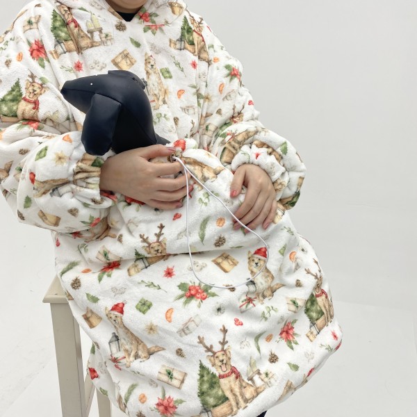 Wearable Blanket Factory - Custom Printed Sherpa