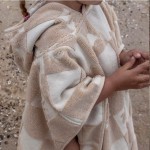 Children Poncho Manufacturer - Custom Jacquard Beach
