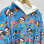 Hooded Blanket Supplier - Warm Fleece Pajamas Custom