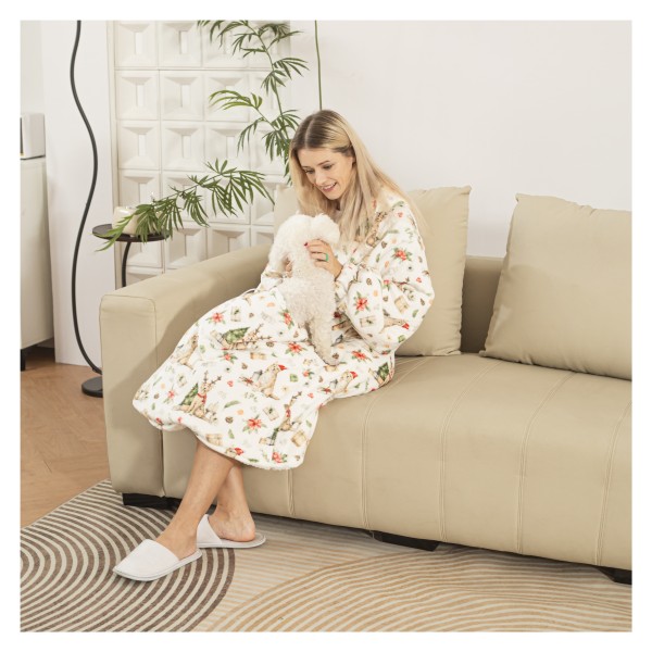 Blanket Hoodie Manufacturer - Winter Flannel Cape