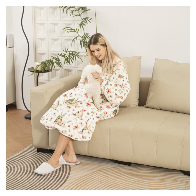 Blanket Hoodie Manufacturer - Winter Flannel Cape