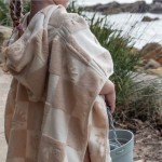 Children Poncho Manufacturer - Custom Jacquard Beach