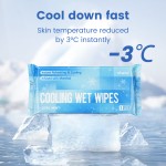 Cooling Wipes Factory - Face Body Refreshing