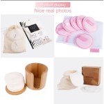 Makeup Remover Pads Manufacturer - OEM Bamboo Charcoal Washable