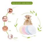 Makeup Remover Pads Manufacturer - OEM Organic Bamboo Charcoal