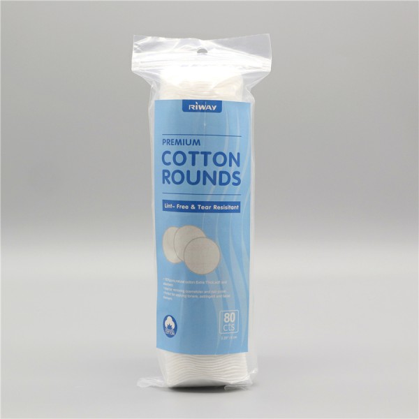 Cotton Pads Manufacturer - Purcotton Sample 55mm