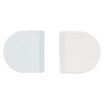 Finger Cotton Pads Factory - Peeling Design Pink Dots Reusable