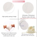 Makeup Remover Pads Manufacturer - OEM Bamboo Charcoal Washable