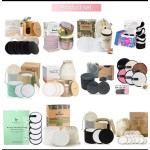Makeup Remover Pads Manufacturer - OEM Bamboo Charcoal Washable