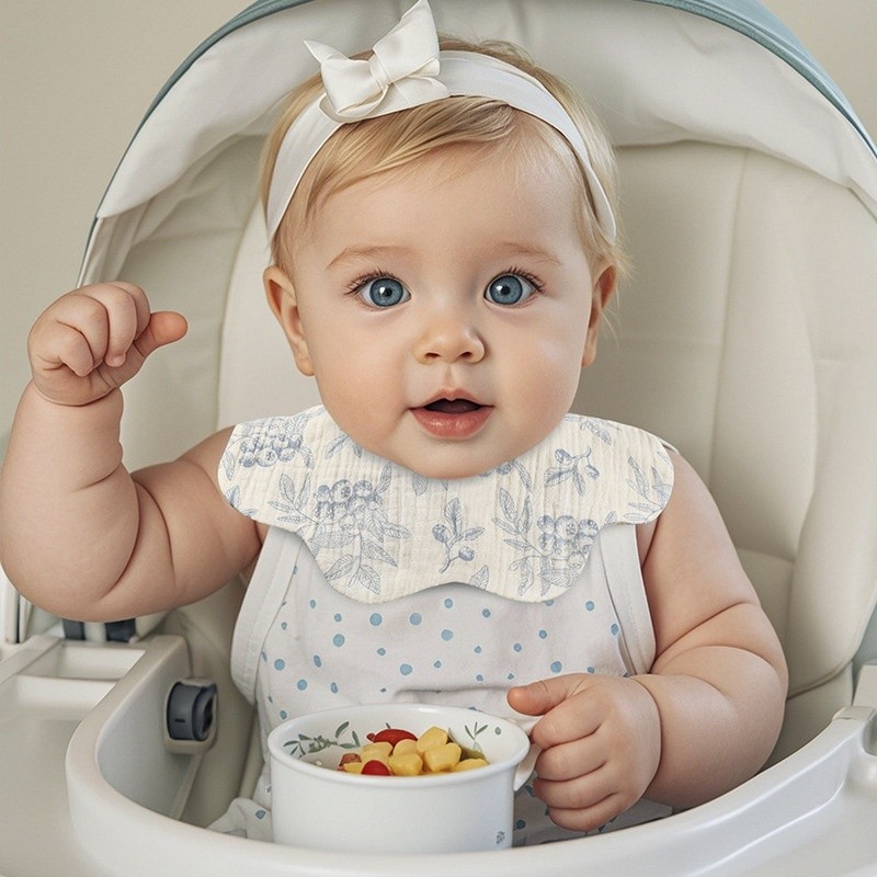 Baby Bib Manufacturer - Organic Muslin Bandana