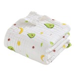 Baby Blanket Manufacturer - Cotton Knitted Muslin Quilt