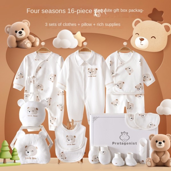 Baby Gift Set Supplier - Smiling Bear PP Cotton
