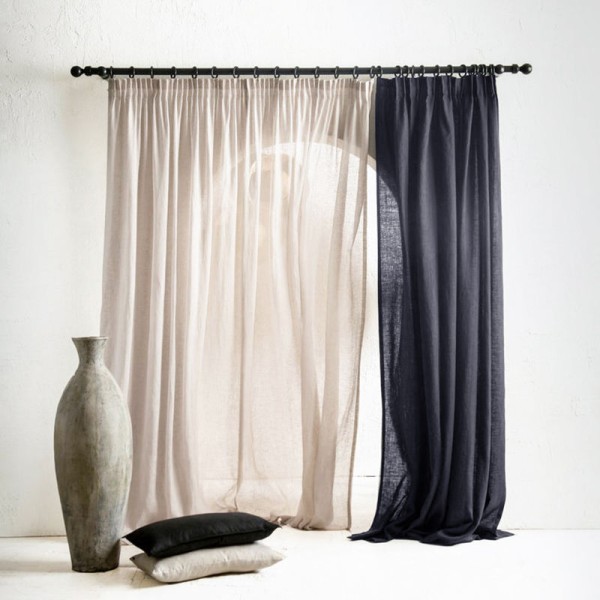 Linen Curtain Supplier - Wholesale Flax Pinch Pleat