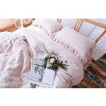 Duvet Cover Supplier - Solid Pink Stone Washed