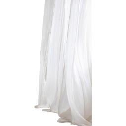 Sheer Curtain Supplier - Luxurious White Linen Flax