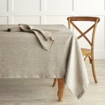 Linen Tablecloth Factory - Hot Sell Washed Flax