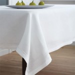 Linen Tablecloth Factory - China Manufactured White