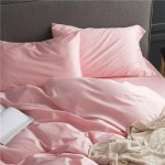 Bamboo Sheet Set Factory - Luxury Shiny Pink Sateen