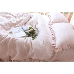 Duvet Cover Supplier - Solid Pink Stone Washed