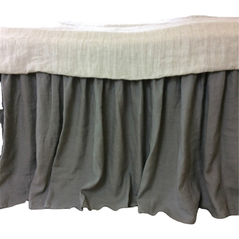 Bed Skirt Factory - Different Colour Linen Massage