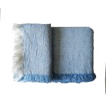 Throw Blanket Manufacturer - Super Soft Linen Cotton Tassel