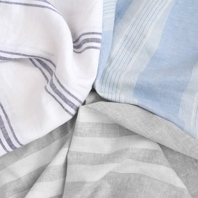 Linen Fabric Supplier - High Quality Stripes Pattern