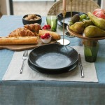 Cloth Napkins Manufacturer - Reusable Embroidered Peach