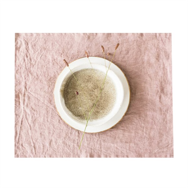 Cloth Napkins Manufacturer - Reusable Embroidered Peach