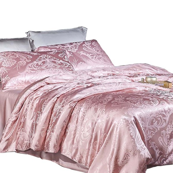 Silk Bedsheet Supplier - Luxury Satin Jacquard