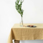 Wedding Tablecloth Supplier - 100% Pure Stone Washed