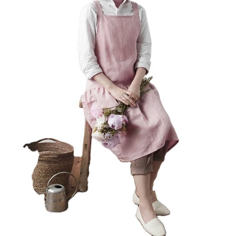 Linen Apron Manufacturer - Bestselling Sleeveless French
