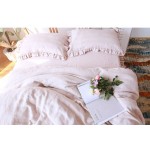 Duvet Cover Supplier - Solid Pink Stone Washed