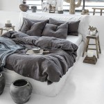 Linen Duvet Cover Supplier - Soft Pure French Stone