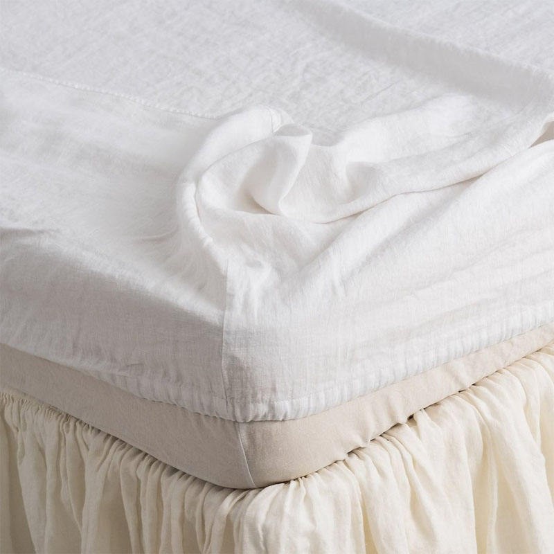 Fitted Sheet Manufacturer - Nude Linen Elastic Comfortable