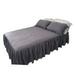 Linen Bed Skirt Manufacturer - European Flax Long Ruffles