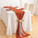 Table Runner Factory - Luxury Chiffon Gauze