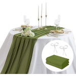 Table Runner Supplier - Hot Sell Sage Sheer
