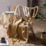 Linen Blanket Supplier - Hot Sell Fringed Pure Heavy