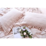 Duvet Cover Supplier - Solid Pink Stone Washed