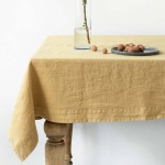 Wedding Tablecloth Supplier - 100% Pure Stone Washed