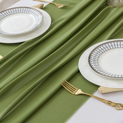 Table Runner Supplier - Hot Sell Sage Sheer