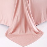 Bamboo Bedsheets Supplier - Luxury Pink Solid King