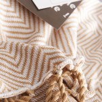 Sofa Blanket Supplier - Cozy Herringbone Pattern