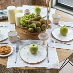 Cloth Napkins Manufacturer - Reusable Embroidered Peach