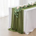 Table Runner Supplier - Hot Sell Sage Sheer