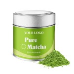 有机天然抹茶粉散装免费样品私人标签健康茶散装袋小袋盒包装
