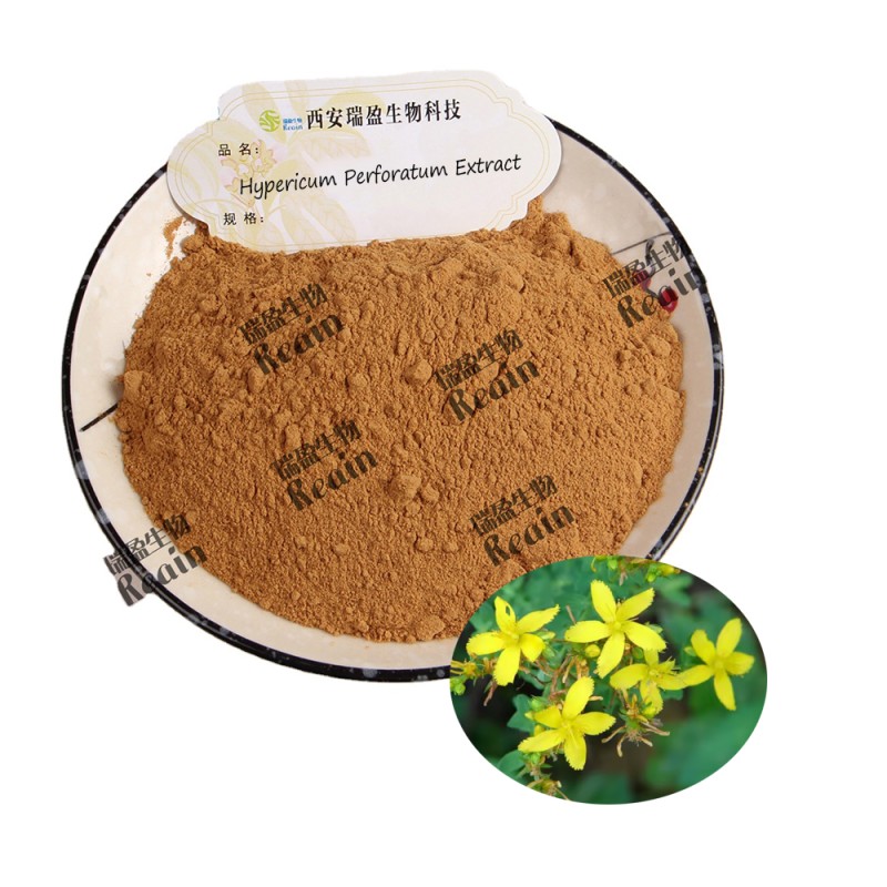 St. John's Wort Extract Hypericum Perforatum Leaf Extract Powder for Health Supplements